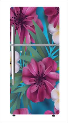 Decoration Designs 60 cm Imagenes bonitas para perfilLarge Single Door Fridge Wallpaper And Decal Self Adhesive Fridge Wallpaer_Water Droplet Print Self Adhesive Sticker