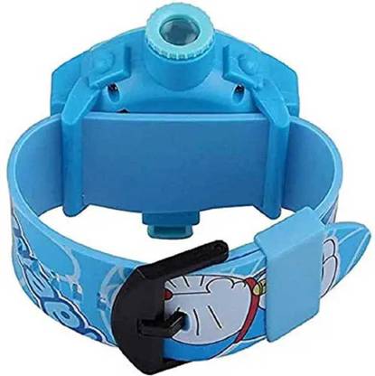 MindsArt Blue _ Doraemon Watch For Kids With 24 Images & Digital Projector For Boys& Girls ( 24 Images) Doraemon Kids Watches