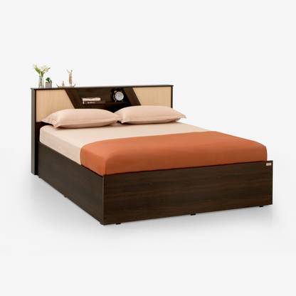 duroflex Soothe Engineered Wood Queen Box Bed