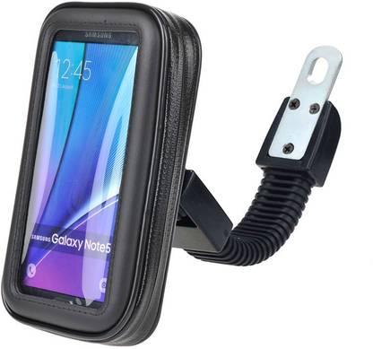 Cayzy Bike Phone Holder Touch Screen- Universal Adjustable Cell Phone Holder for Bicycle Motorcycle Compatible and Secure Mobile Holder Bike Mobile Holder