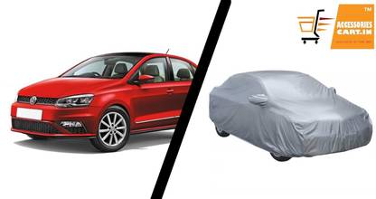 Accessories cart Car Cover For Volkswagen Vento (With Mirror Pockets)
