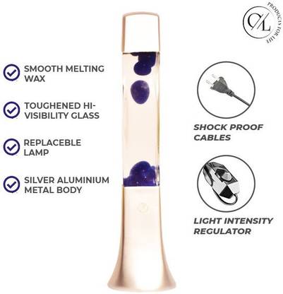 OneLife Blue Single Wave Motion Lava Lamp 16 Inch