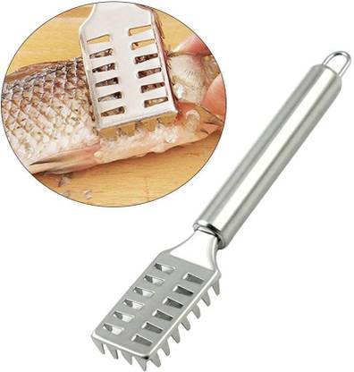 Bekner BKN-021 Stainless Steel Fish Scale Remover Fish Scaler Scraper Fish Scaler
