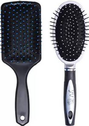 feelhigh cosmetic Paddle Hair Brush & Oval Hair Brush