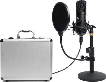 MAONO AU-A04TC USB Condenser Podcast PC Kit with Aluminum Case Microphone at Rs. 1589