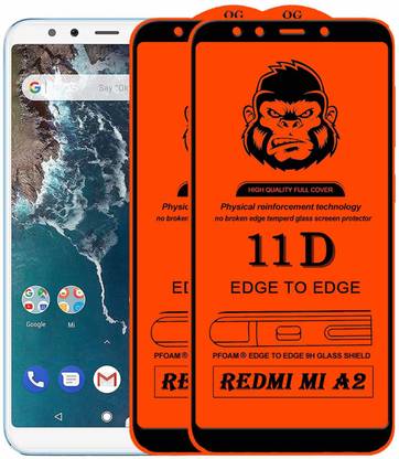 Rofix star Edge To Edge Tempered Glass for Mi A2