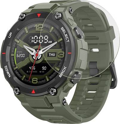KOISTON Edge To Edge Tempered Glass for AMAZFIT T-REX 1.3 INCH SMART WATCH