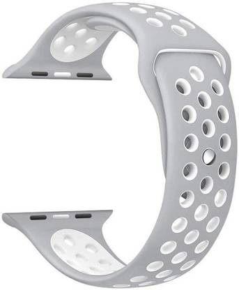 Viraan Sports Band Soft Silicone Sport Wristband Compatible with Apple Watch iWatch Bands 42mm 44mm Soft Silicone Strap Wristbands for Apple Watch Series 6/5/4/3/2/1/SE Smart Watch Strap