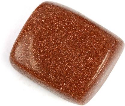 CRYSTU 53-Goldstone Brown-Single-Tumble-Stone-1pc Regular Asymmetrical Crystal Stone