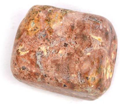 CRYSTU 79-Leopard Skin Jasper-Single-Tumble-Stone-1pc Regular Asymmetrical Crystal Stone