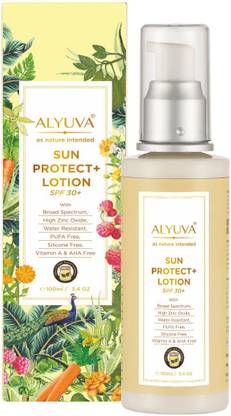 ALYUVA Sunscreen - SPF 50 PA+ Sun Protect+ Lotion
