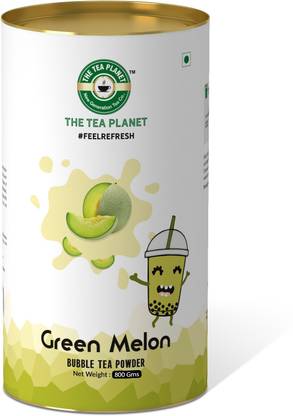 The Tea Planet Green Melon Bubble Tea Premix Tea Tin