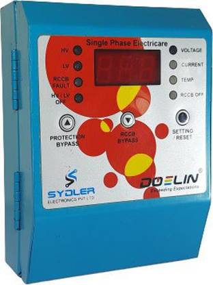 DOELIN SINGLE PHASE HOME PROTECTOR 22 AMP SINGLE PHASE VOLTAGE PROTECTOR (GUARD)