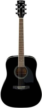 IBANEZ PF15-BK Acoustic Guitar Okoume Laurel Right Hand Orientation