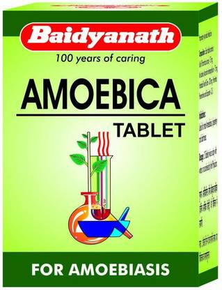 Baidyanath Amoebica I Ayurvedic Diarrhea Medicine I 25Tab