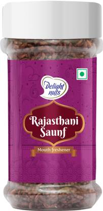 Delight nuts Rajasthani Saunf Rose Mint Mouth Freshener