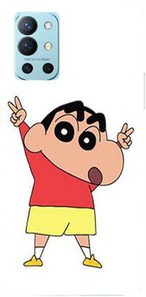 Skyhawk Back Cover for OnePlus 9R Shinchan With White Background