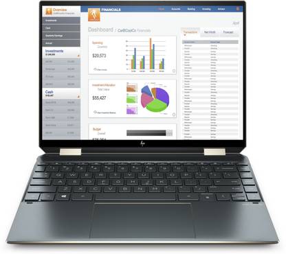 HP Spectre Intel Core i7 11th Gen 1165G7 - (16 GB/1 TB SSD/Windows 10 Home) 14-ea0541TU 2 in 1 Laptop