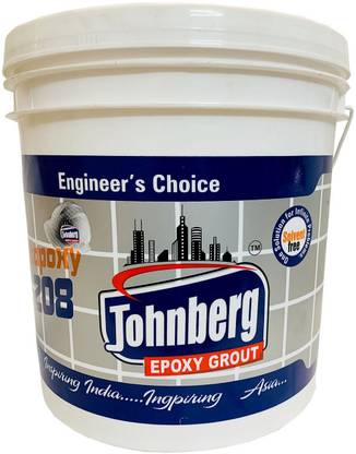 Johnberg Glow in Dark Night Vision Epoxy tile grout | 3 component grout | Easy to mix - easier to apply - easy to clean | | Long- Lasting| Smooth Finish| All Surface | -1 Kg (Green) Crack Filler