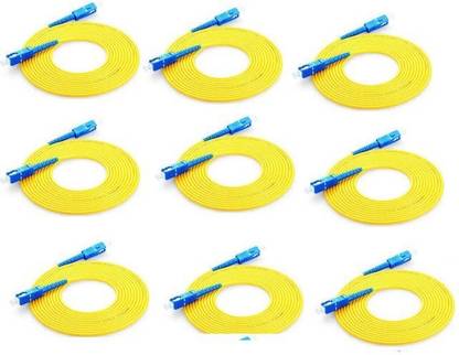 projexon Fiber Optical Cable 1 m PACK OF 9 PIC SC/UPC-SC/UPC 1 MTR