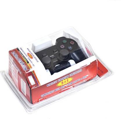 BVG 3 in 1 Wireless Controller 2.4G For PS2, PS3, PC Compatible With Windows 98/ME/2000/XP/Vista  Gamepad