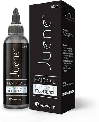 Juene Hair Oil|Enriched with Tocotrienol|Coconut Oil|Antioxidant Support |Hair Protection|For Damaged Hair|Vegetarian-Pack of 1 Hair Oil