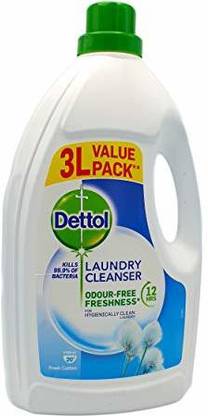 Dettol Laundry Cleanser 3L Liquid Detergent