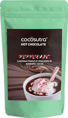 cocosutra Hot Chocolate Mix - Peppermint, 100g
