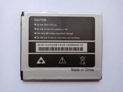 TECHQPMENT Mobile Battery For  MICROMAX A106, A116, A115, A114, A92, A120, A210, Unite 2 Q340 (ORIGINAL TESTED BACKUP GUARANTEED 100%)