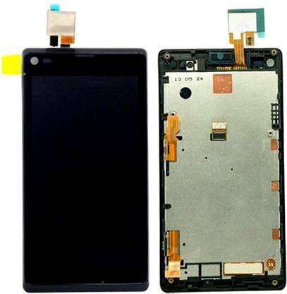 mre LCD Mobile Display for Sony LCD with Touch Screen for Sony Xperia L C2105 - Black (display glass combo folder)