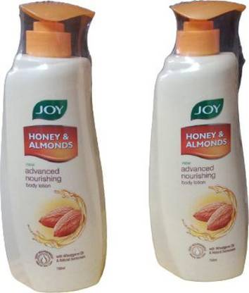 Joy Honey & Almonds Advanced Nourishing Body Lotion (750 ml*2)