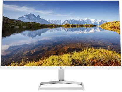 HP 60.45 cm (23.8 inch) Full HD LED Backlit IPS Panel White Colour Monitor (M24fwa)