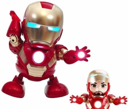 Liquortees Dancing Minion Toy with Music and 3D Flashing Multi Color Lights Baby Toys Robot Toy 360 Degree Rotation Action Figure Singing and Dancing Minion Toy Birthday Gift for Kids Boys and Girls