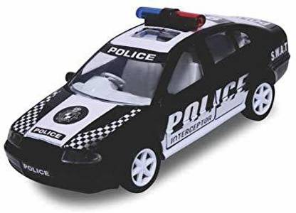 SABIRAT Police Interceptor Car For Kids, Pull Back