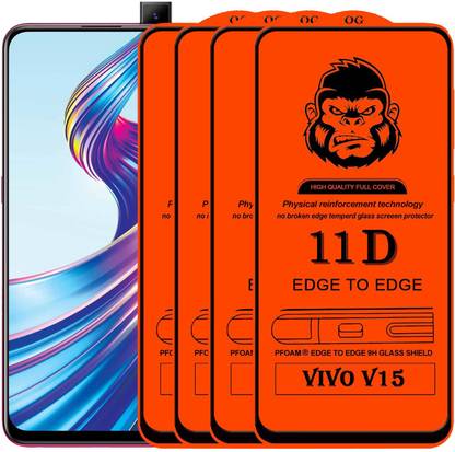 Xester Edge To Edge Tempered Glass for VIVO V15