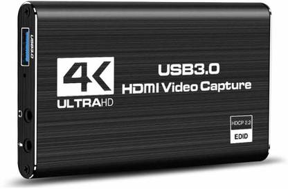 Tobo 4K Audio Video Capture Card, USB 3.0 HDMI Video Capture Device TD-795HVC Media Streaming Device