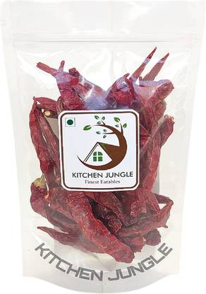 Kitchen Jungle Steamless Mathania Red Chilli | Lal Mirch