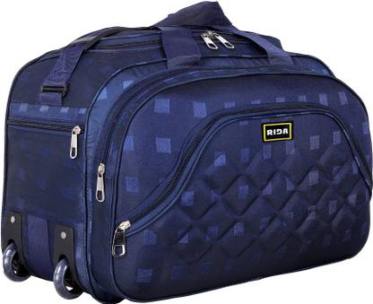 RIDA 55 Liters Heavy Dutty Travel Luggage Bag Travel Duffel Bag New Blue
