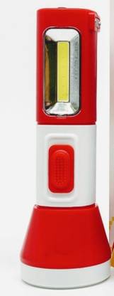 HASRU EN-425 15W BIG COB LED AND RECHARGEABLE Torch  (Multicolor, 2.1 cm, Rechargeable) at Rs. 229