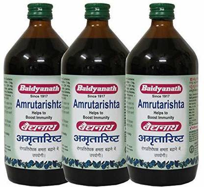 Baidyanath Amrutarishta I Ayurvedic Bacterial Infection I 220 ML