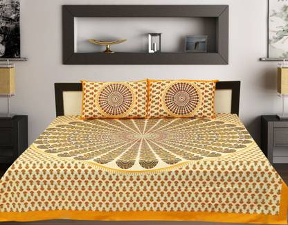 200 TC Cotton Double Bedsheet