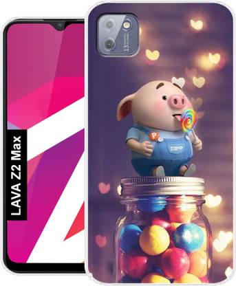 SmartGoldista Back Cover for Lava Z2 Max Back Cover