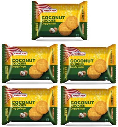 Americana Coconut Cookies 203g (Crispy and Crunchy) Cookies Biscuit