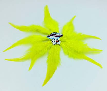 CLOUDED HOBBIES Pack of 100 Decorative Feathers