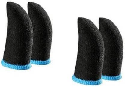 P R Production Controller Finger Cots Pubg Anti-Slip Thumb Sleeve-Proof (Pack of 4)  Gaming Accessory Kit