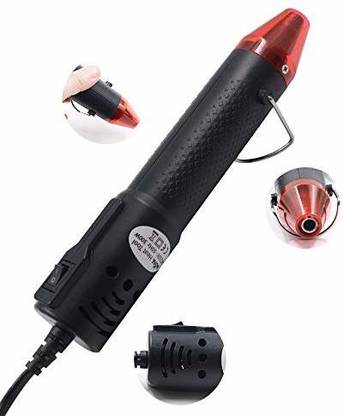 HASTHIP Portable Mini Hot Air Gun, Embossing Heat Pen, Hot Air Tool Shrink Pen with Stand for DIY Embossing Shrink Wrapping Drying Paint. 130 W Heat Gun