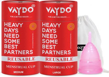 vaydo Medium Reusable Menstrual Cup