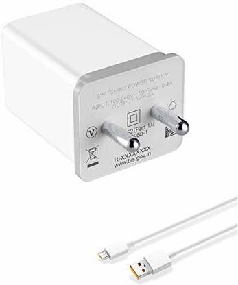 Rv Praman Wall Charger Accessory Combo for Micro Usb V8 Type Charger Nokia 3.2,Nokia 4.2,Nokia 105 (2019) With High quality Micro Usb Cable