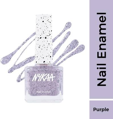 NYKAA Cookie Crumble Nail Enamel Polish - Mulberry Granola 254 Purple