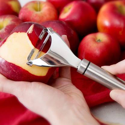 RKE Potato Peelers Stainless Steel Peeler for Vegetable & Fruit Hand Held Peeler It Cuts The Skin of Fruits Potato Carrot and Vegetables Y Shaped Peeler